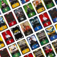 3. Mattel Gra Karciana Uno Elite Formuła 1 2025 Edycja Podstawowa Zestaw Startowy JLV42