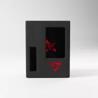 3. Gamegenic: Arkham Horror - Investigator Deck Tome - Pudełko na Karty - Survivor (Black-Red)