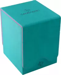 1. Gamegenic: Squire 100+ XL - Pudełko na Karty - Teal/Pink