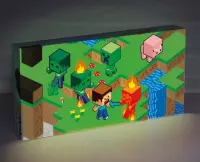 3. Podświetlany Obraz na Płótnie Minecraft