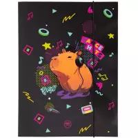 1. CoolPack Teczka z Gumką A4 Capybara Music 05063CP