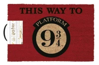 1. Wycieraczka pod Drzwi Harry Potter - Tędy na peron 9 3/4 60x40 cm