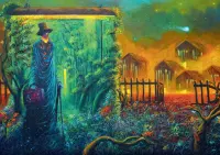 4. Good Loot Imagination Puzzle: Sebastian Moń Stationary Traveller II (1000 elementów)