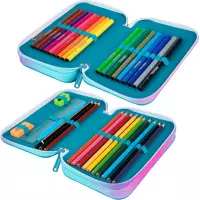 2. CoolPack Jumper 2 Piórnik Dwukomorowy Z Wyposażeniem Seafish F066963