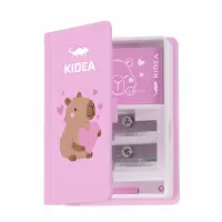 10. Kidea Temperówka Podwójna + Gumka Cute 1szt 590353
