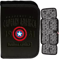 2. Paso Piórnik Dwuklapkowy bez Wyposażenia Captain America AV25AV-P001BW