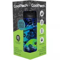 3. CoolPack Bono Bidon Metalowy 350ml Gamer Chess Z10964