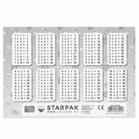 1. Starpak Plan Lekcji z Tabliczką Mnożenia  A5 Unicorn 560060
