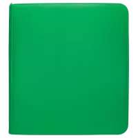 1. Ultra Pro: Vivid 12-Pocket Zippered PRO-Binder - Green