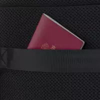 8. R-Bag Plecak Męski na Laptopa 15" z USB Roll Black Z151