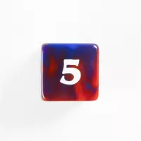 9. Gamegenic: Stranger Things - D6 Dice Set - Hellfire Club (12x)