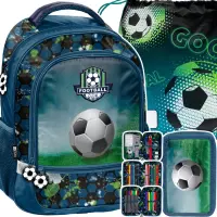 1. Paso Zestaw Szkolny 3el. Football Plecak PP24FC-260 + Piórnik PP24FC-023 + Worek PP24FC-712