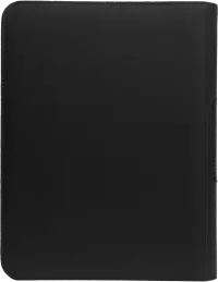 4. Ultra Pro: Patchcraft - Zippered 9-Pocket PRO-Binder - Black