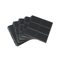 2. Gamegenic: 24-Pocket Pages Sideloading - Black - Koszulki do Segregatora - 10 szt