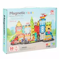 5. Mega Creative Klocki Magnetyczne City 50el. 589907