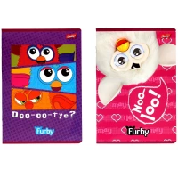 3. Unipap Zeszyt A5 16 Kartek Cienka Kolorowa Linia Furby 172786