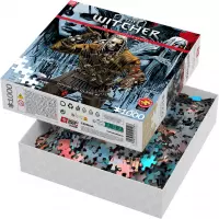 3. Good Loot Comic Book Puzzle: The Witcher (Wiedźmin) House of Glass (1000 elementów)