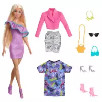 2. Mattel Barbie Lalka + Wyjściowe Ubranka HYT61