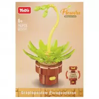3. Mega Creative Klocki Konstrukcyjne 152 elementy Flowers 570813
