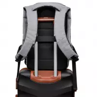 5. R-Bag Plecak Męski na Laptopa 15" z USB Forge Grey Z062