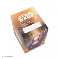 2. Gamegenic: Star Wars Unlimited Card Game - Soft Crate - Pudełko na Karty - Palpatine/Padme Amidala