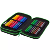 2. CoolPack Jumper 2 Piórnik Dwukomorowy Z Wyposażeniem Kids from the Block F066823