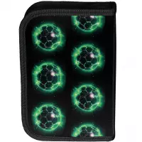 2. Paso Piórnik Dwuklapkow Bez Wyposażenia Green Ball PP26FG-P001BW