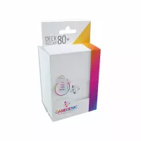 1. Gamegenic: Deck Holder 80+ - Pudełko na Karty - White
