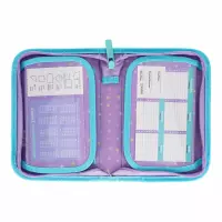 4. Starpak Piórnik Dwuklapkowy Bez Wyposażenia Glitter Cat 576222