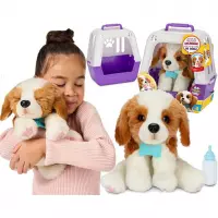 2. Cobi Little Live Pets Piesek z Transporterkiem ET26548