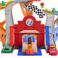 4. Mattel Disney Pixar Cars Auta Droga Ratunkowa Wyścig z Przeszkodami Tor JFL57