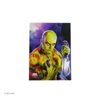 4. Gamegenic: Marvel Champions Fine Art Sleeves (66 mm x 92 mm) Drax 50+1 szt.