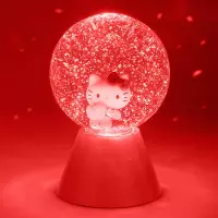 6. Brokatowa Kula Świecąca Hello Kitty