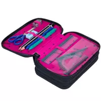 3. CoolPack Jumper 3 Piórnik Trzykomorowy z Wyposażeniem Stitch Gold F067948