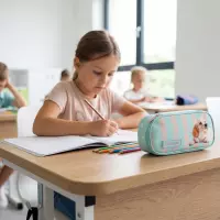 4. AstraBag Piórnik AC6 Saszetka Usztywniona Puppy Line 503026064