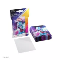 7. Gamegenic: Marvel Champions Fine Art Sleeves (66 mm x 92 mm) Nebula 50+1 szt.
