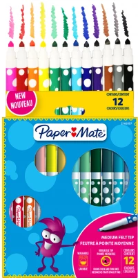 2. Paper Mate Flamastry 12 Kolorów 665073