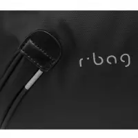 7. R-Bag Plecak Męski na Laptopa 15" z USB Acro Black Z071