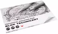 2. Starpak Blok Techniczny Biały A4 10 Kartek Ołówki 588815