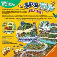 4. Trefl Gra Spy Guy Junior Zwierzaki 