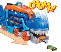 3. Mattel Hot Wheels Zestaw T-Rex Mega Transporter HNG50