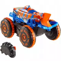 5. Mattel Hot Wheels Zdalnie Sterowany Monster Truck Tiger Shark Climber JFR39