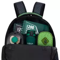 7. ABag Plecak Szkolny AB200 Hexagon Green Ombre 502026037