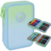 4. CoolPack Jumper 2 Piórnik Dwukomorowy Z Wyposażeniem Gradient Mojito F066755