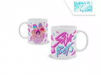 3. Kubek K-POP Demon Hunters - SAJA BOYS (biały)