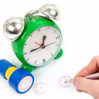 2. Kidea Stempel Pieczątka do Nauki Zegara 104383