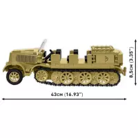 7. Cobi Armata Przeciwlotnicza Sd.Kfz 8 Towing Flak 36 ET3143