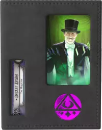 16. Gamegenic: Arkham Horror - Investigator Deck Tome -  Pudełko na Karty - Mystic (Black-Purple)