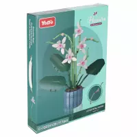 1. Mega Creative Klocki Konstrukcyjne 711 elementów Flowers 567497