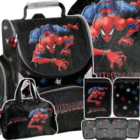 1. Paso Zestaw Szkolny 4el Amazing Spiderman Tornister SP26FF-525 + Piórnik SP26FF-P001BW + Worek SP26CC-712 + Torba SP26CC-074
